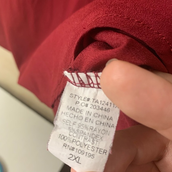 Annabelle Plus Size Blouse - Picture 5 of 5